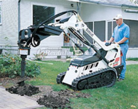 used bobcat post hole digger